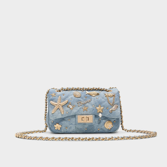 Seadreamm Denim Women's Crossbody Bags - Crossbody bag - Denim