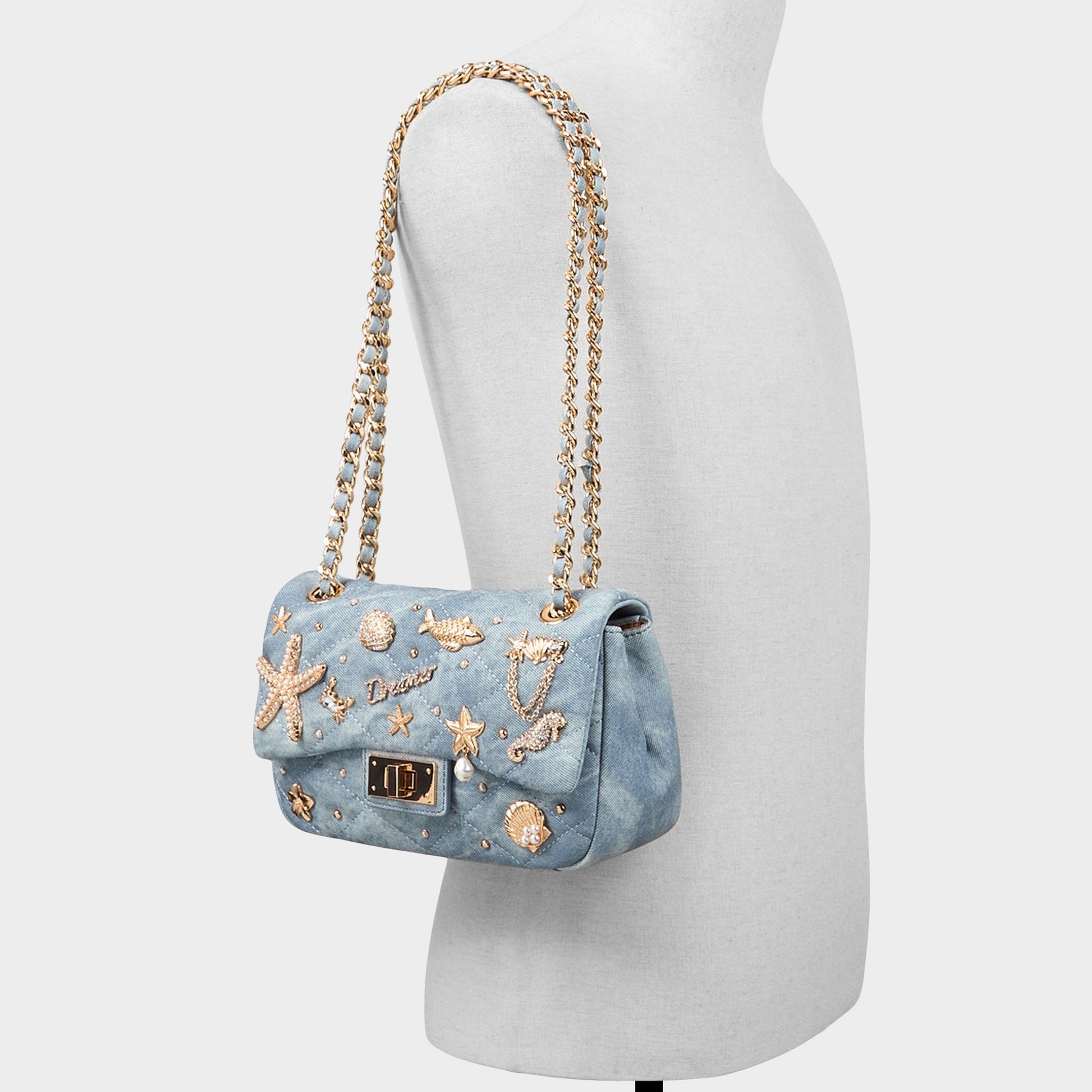 Seadreamm Denim Women's Crossbody Bags - Crossbody bag - Denim