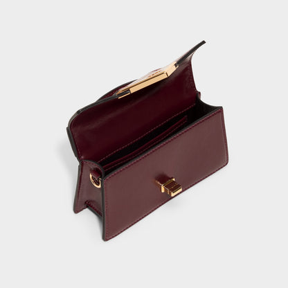 Brimeaax in Bordo - Top handle bag - Bordo