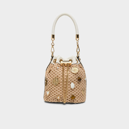 Shellinax in Natural - Bucket bag - Natural