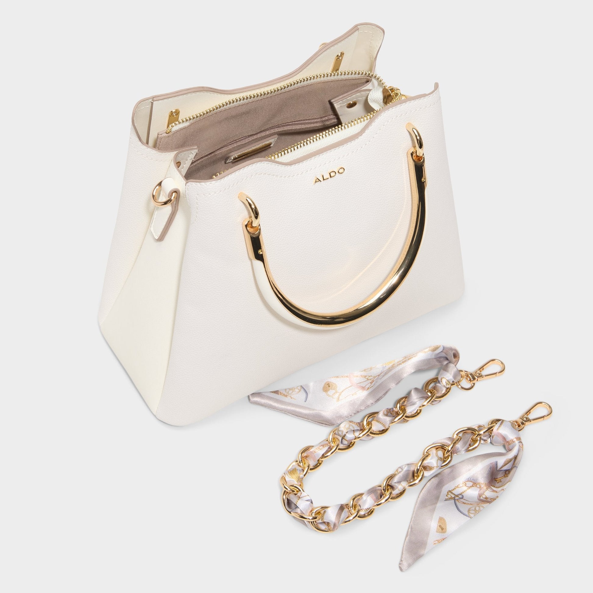 Arrayann White Women's Tote & Satchel bags - Satchel bag - White