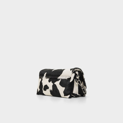 Jackiemini in Black White - Crossbody bag - Black/white