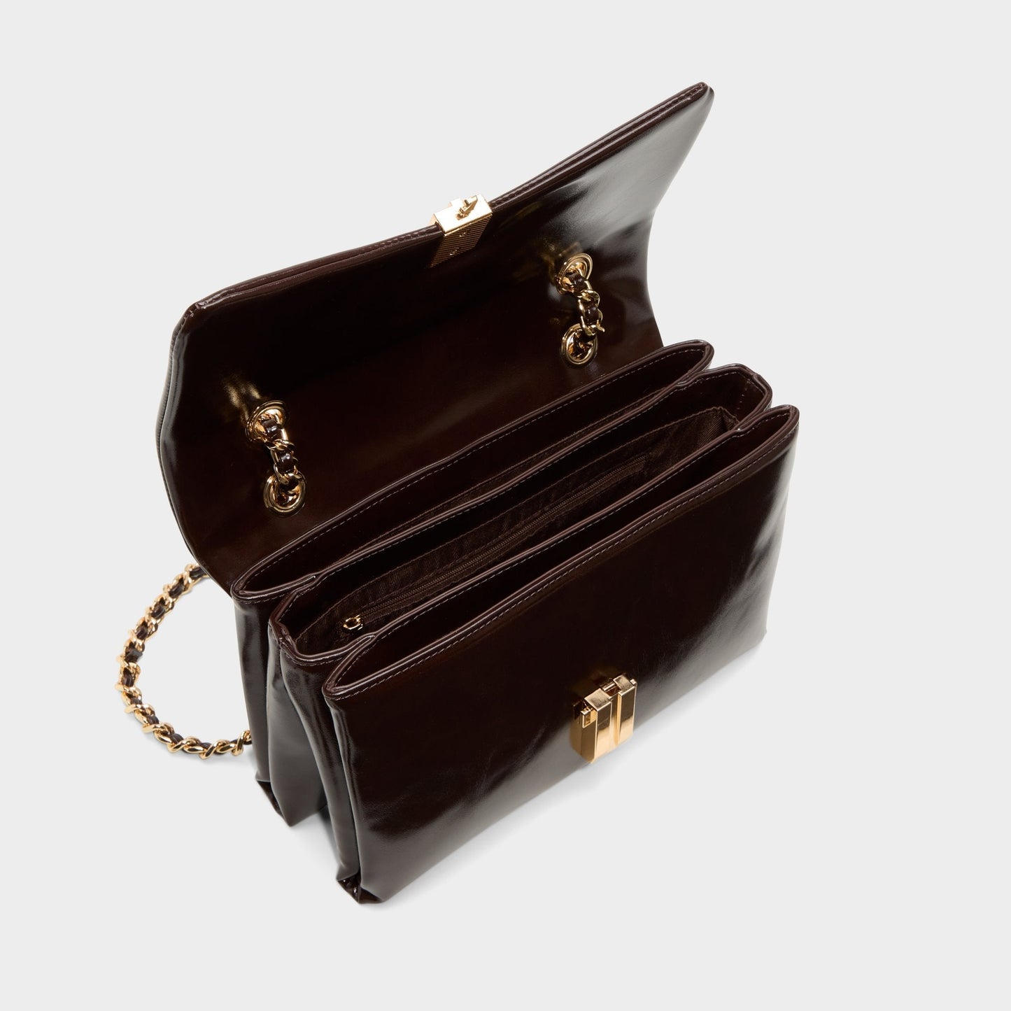 Aliciee in Brown - Crossbody bag - Brown