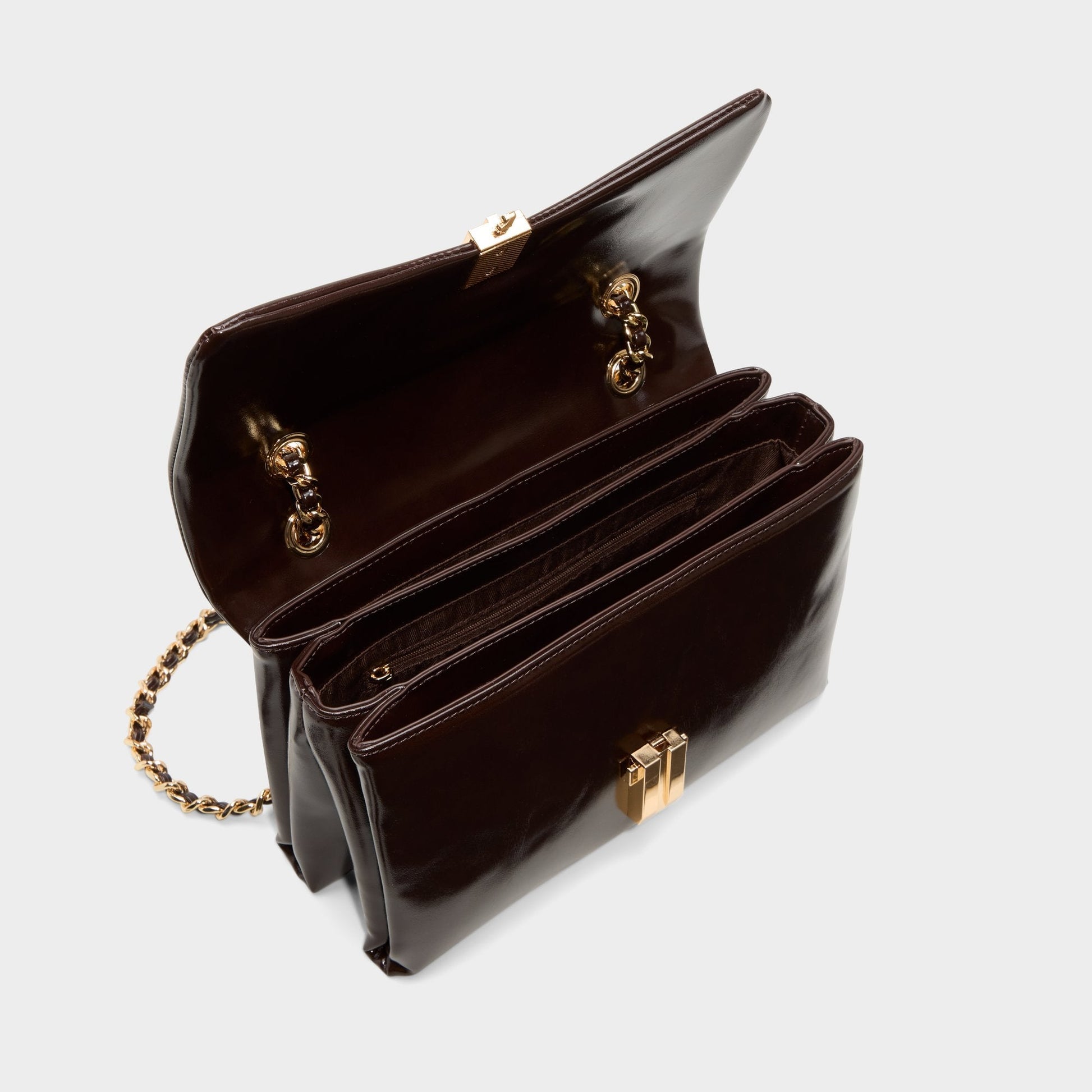 Aliciee in Brown - Crossbody bag - Brown