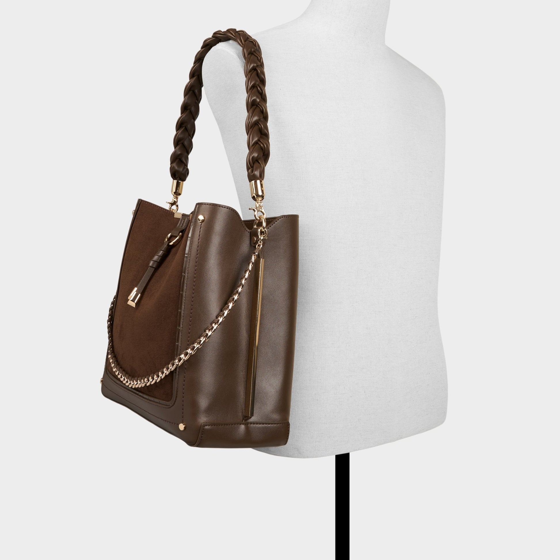 Nalaynaa in Brown - Bucket bag - Brown