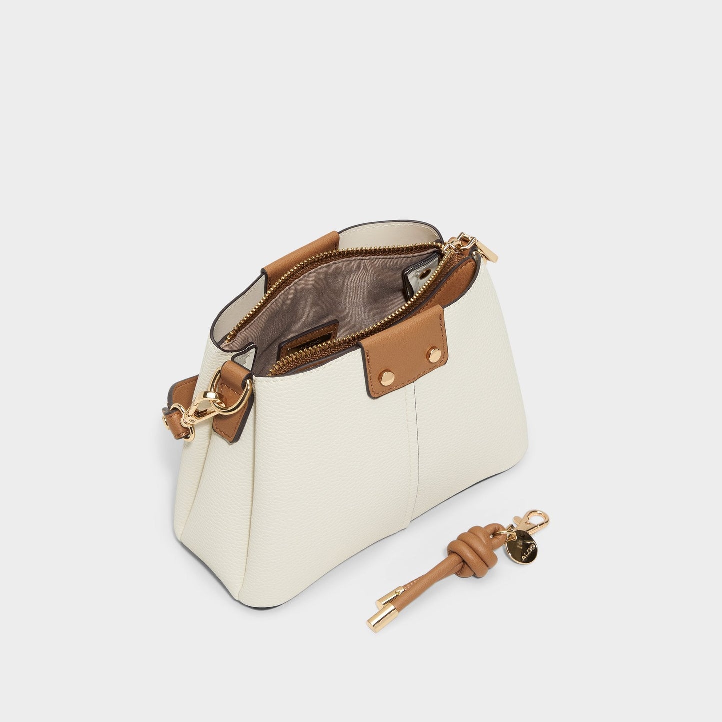 Sloaniee in Tan Multi - Crossbody bag - Tan Multi