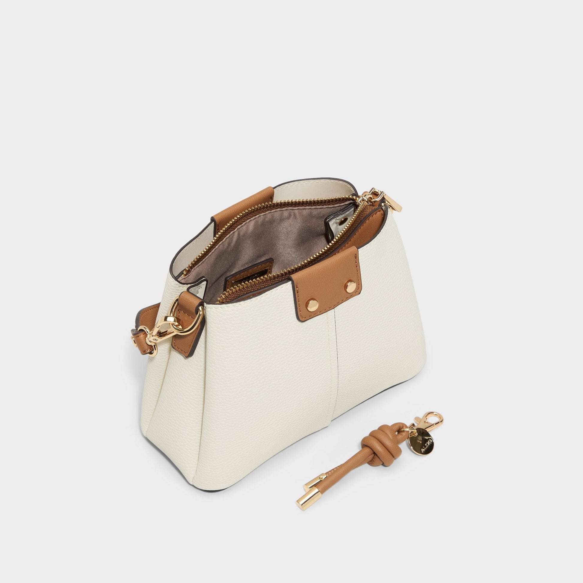 Sloaniee in Tan Multi - Crossbody bag - Tan Multi