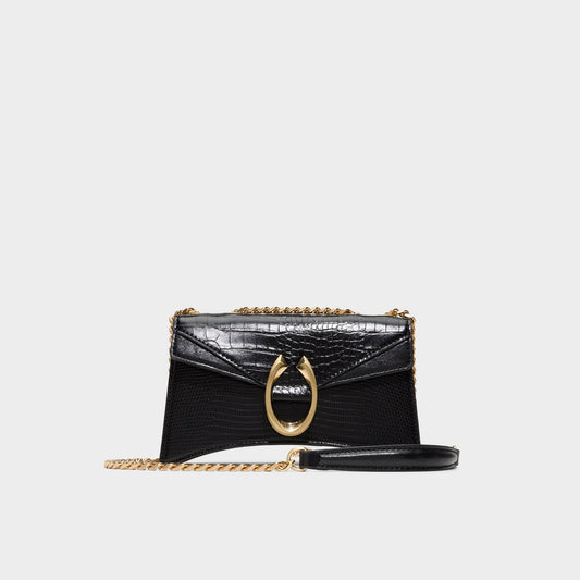 Fortunaax in Black Overflow - Crossbody bag - Black overflow