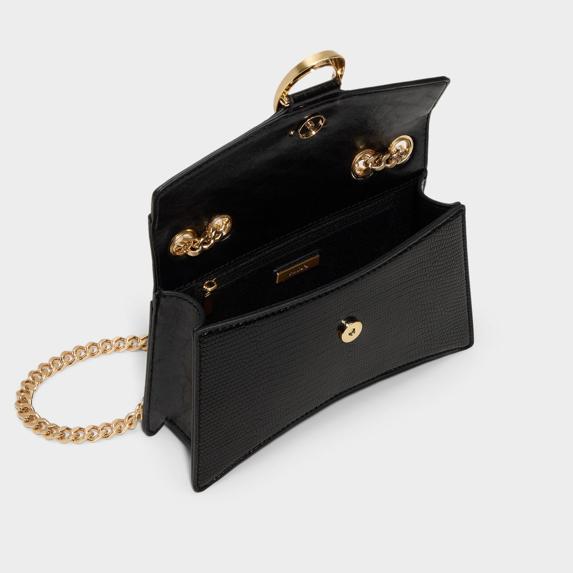 Fortunaax in Black Overflow - Crossbody bag - Black overflow
