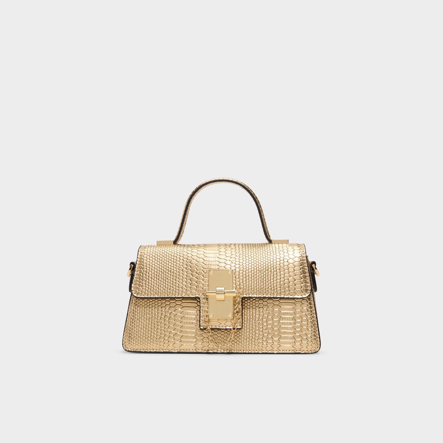 Callunaax Gold Women's Top Handle Bags - Top handle bag - Gold