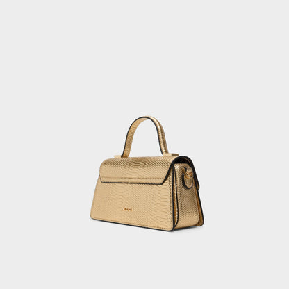 Callunaax Gold Women's Top Handle Bags - Top handle bag - Gold