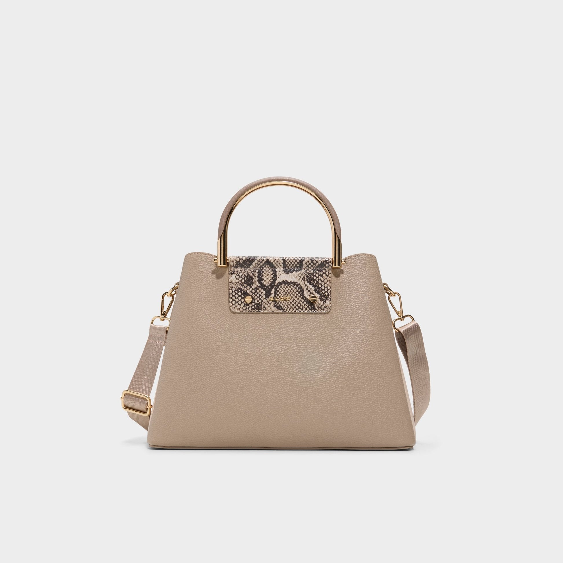 Sloanaa in Taupe - Satchel bag - Taupe
