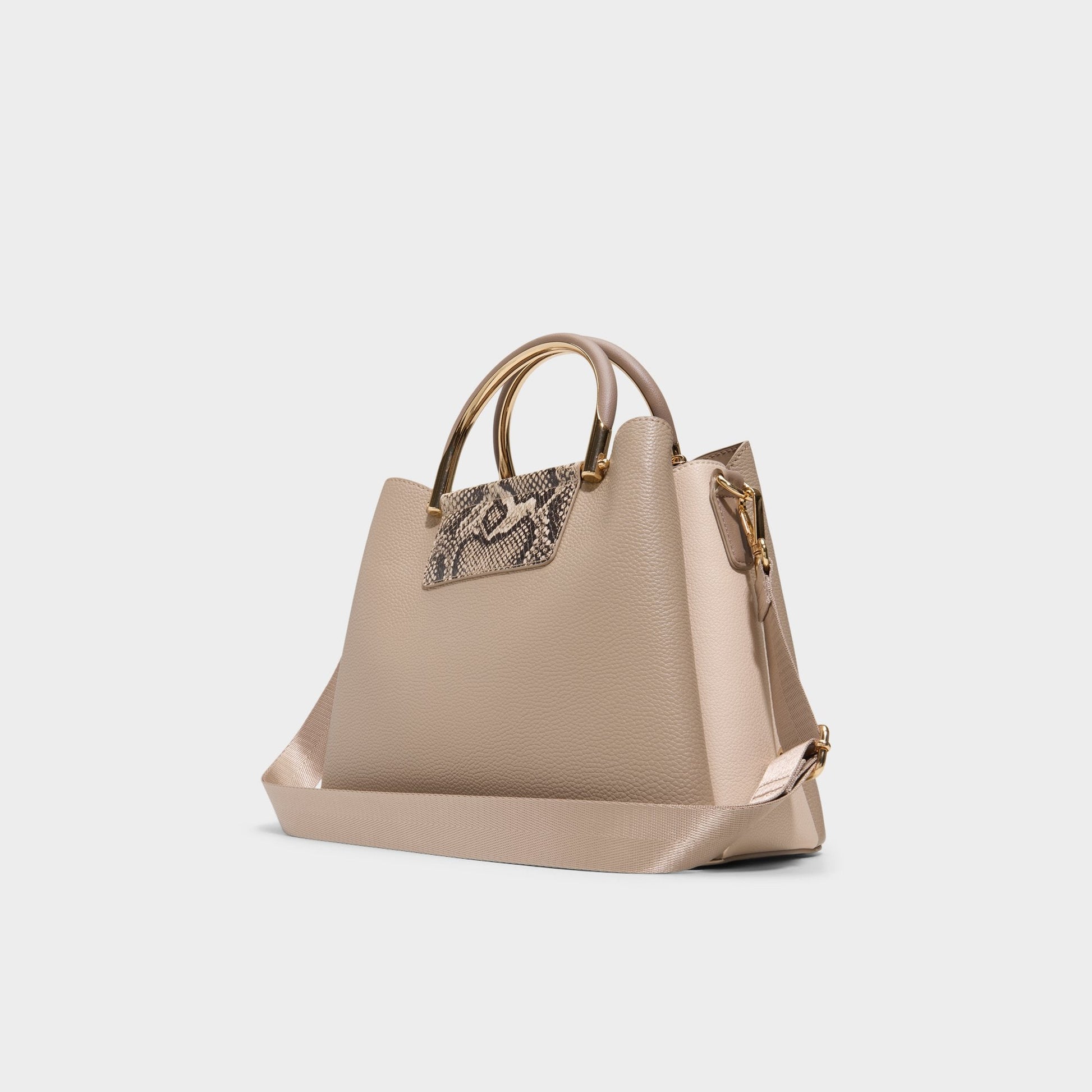 Sloanaa in Taupe - Satchel bag - Taupe