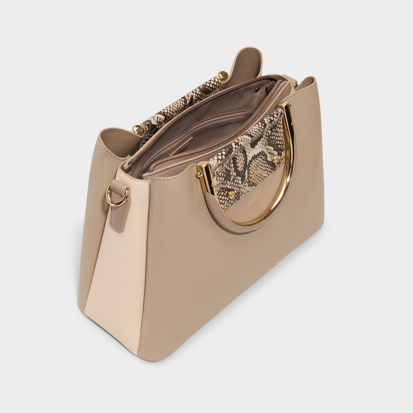 Sloanaa in Taupe - Satchel bag - Taupe