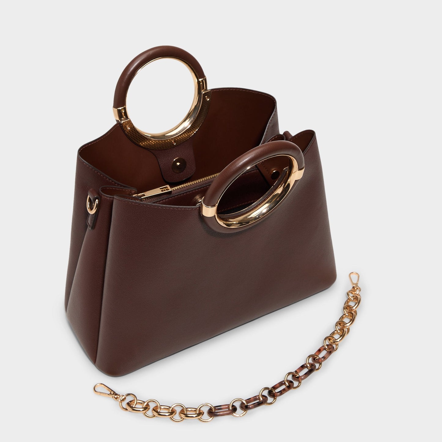 Dovieex in Brown - Satchel bag - Brown