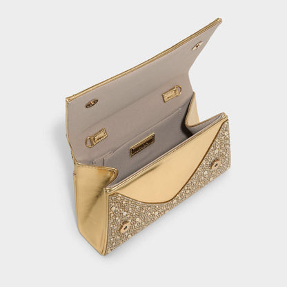Josephinaa in Gold - Top handle bag - Gold