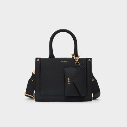 Daspiasminii in Black - Satchel bag - Black