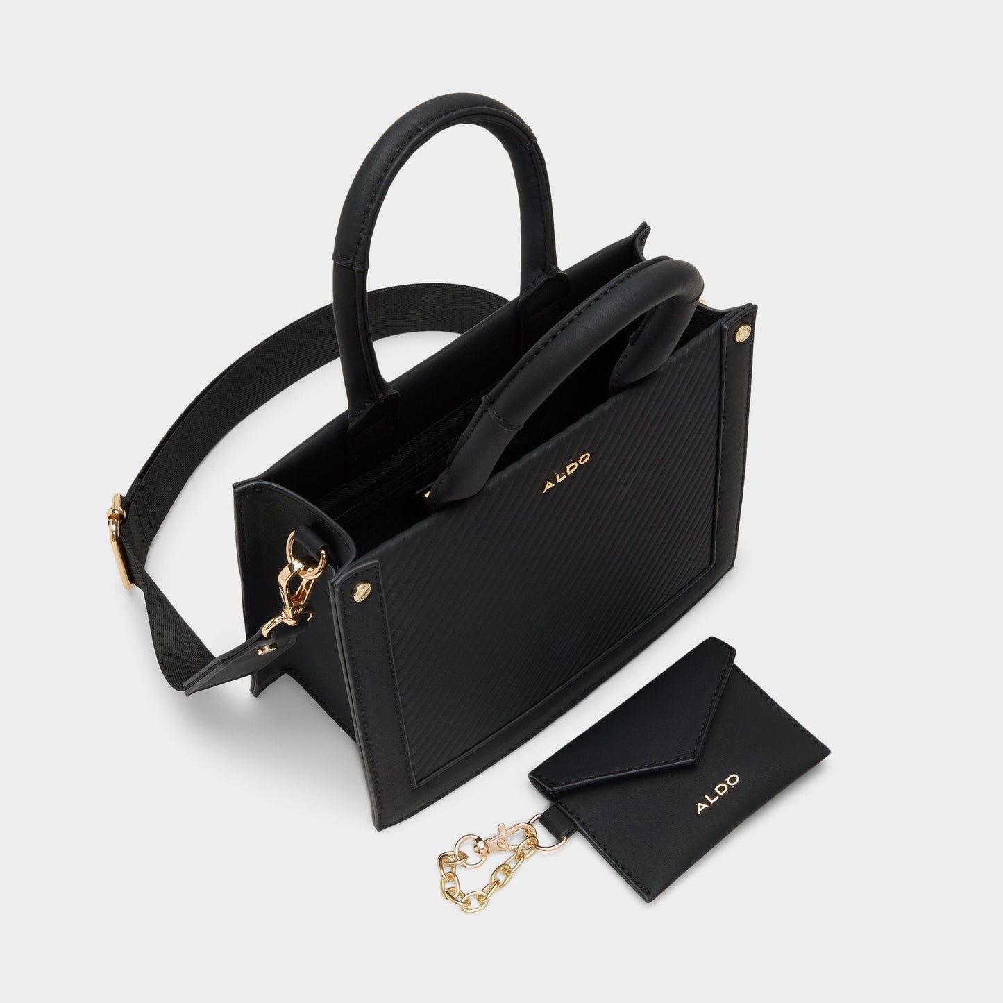 Daspiasminii in Black - Satchel bag - Black