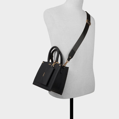 Daspiasminii in Black - Satchel bag - Black