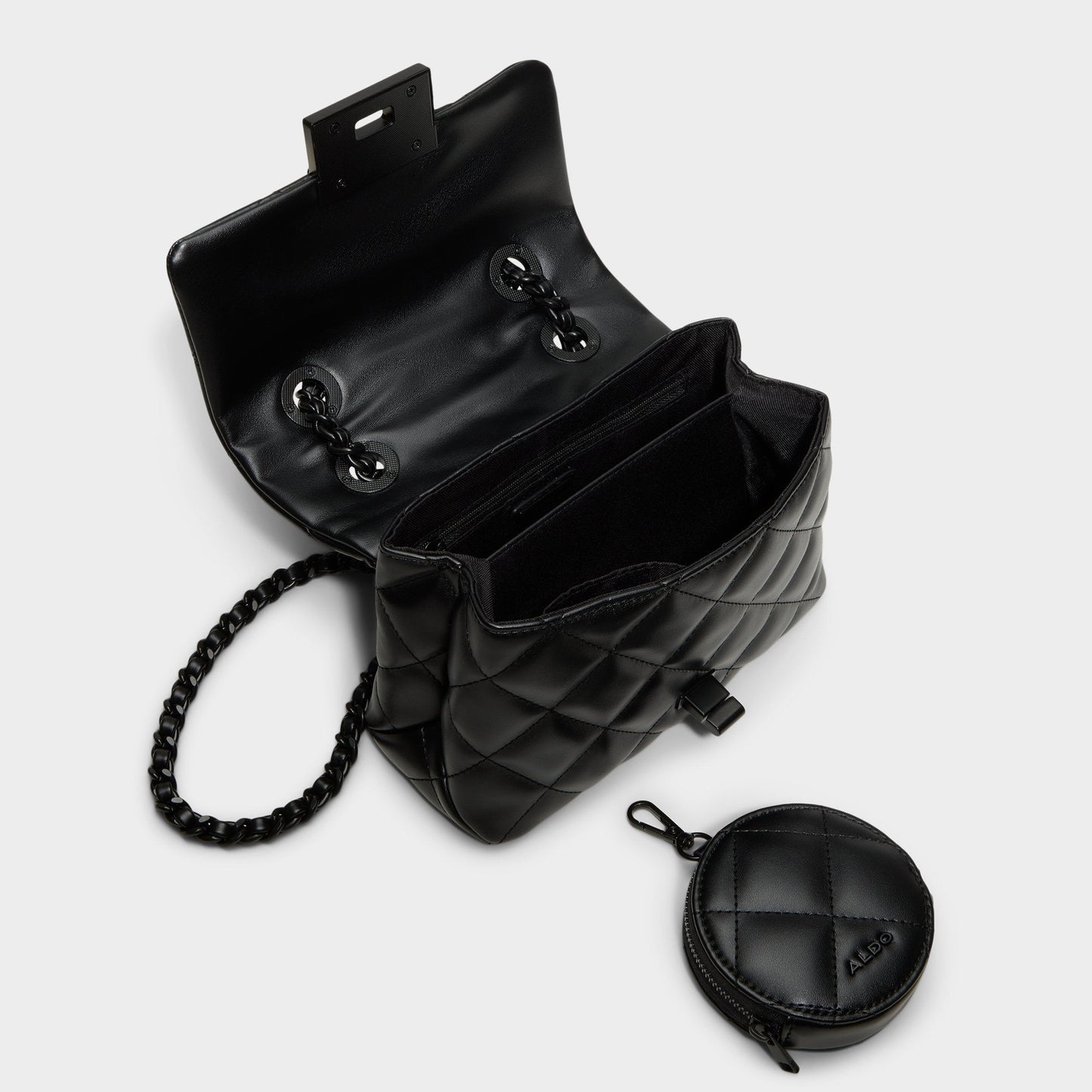 Letissee in Black Black - Crossbody bag - Black/Black