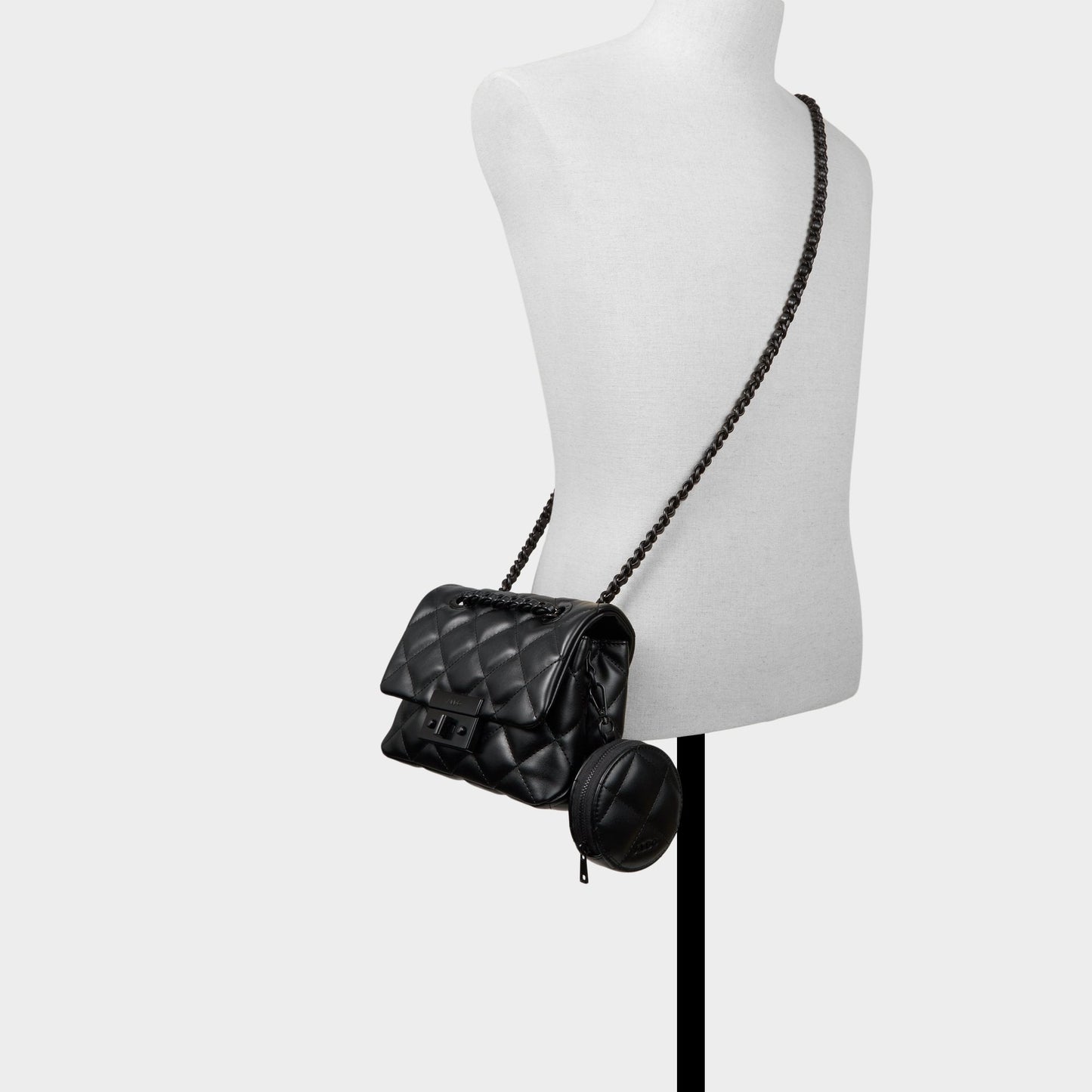 Letissee in Black Black - Crossbody bag - Black/Black