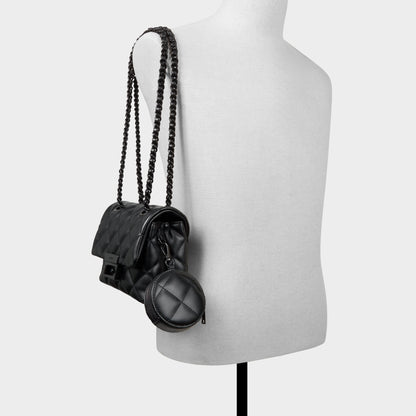 Letissee in Black Black - Crossbody bag - Black/Black