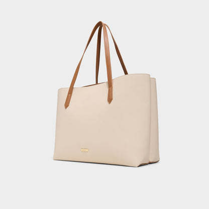Ysabelle in Bone - Laptop bag - Bone