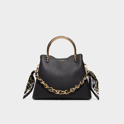 Arrayan Black Women's Top Handle Bags - Satchel bag - Black