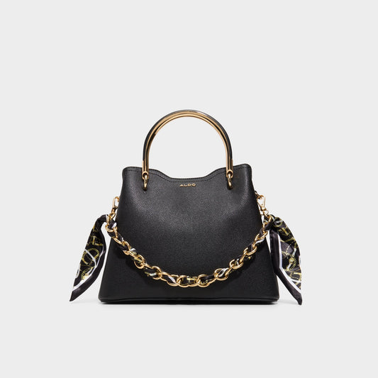 Arrayan Black Women's Top Handle Bags - Satchel bag - Black