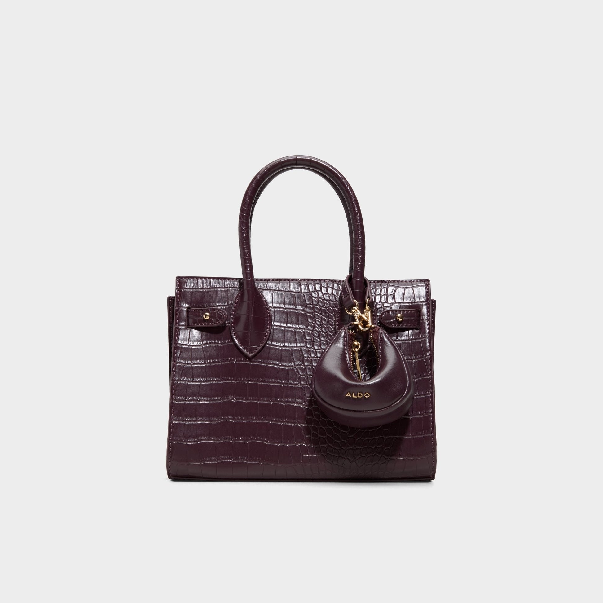 Auraliee in Dark Red - Satchel bag - Dark Red
