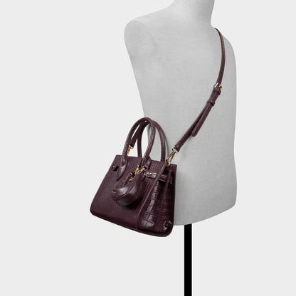 Auraliee in Dark Red - Satchel bag - Dark Red