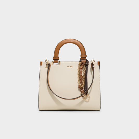 Almarisaa in Tan Combo - Satchel bag - Tan combo