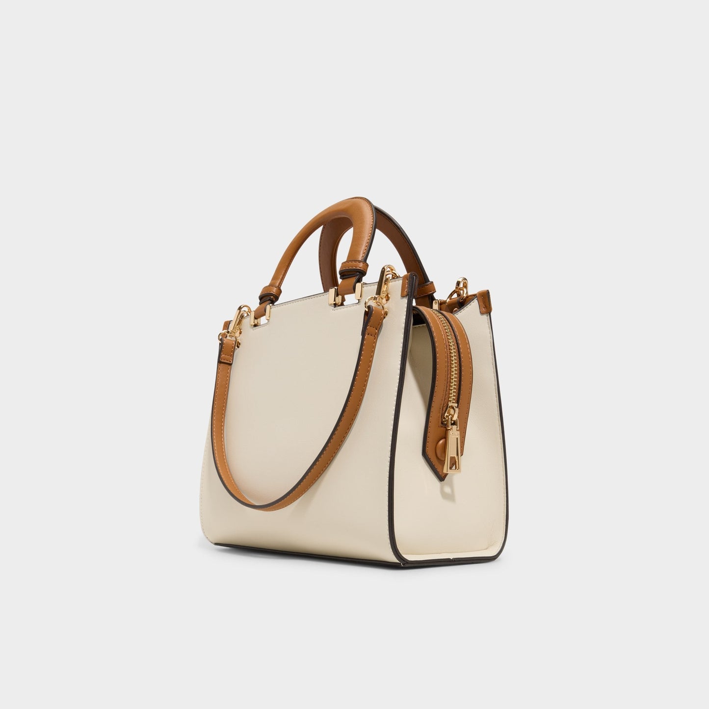 Almarisaa in Tan Combo - Satchel bag - Tan combo
