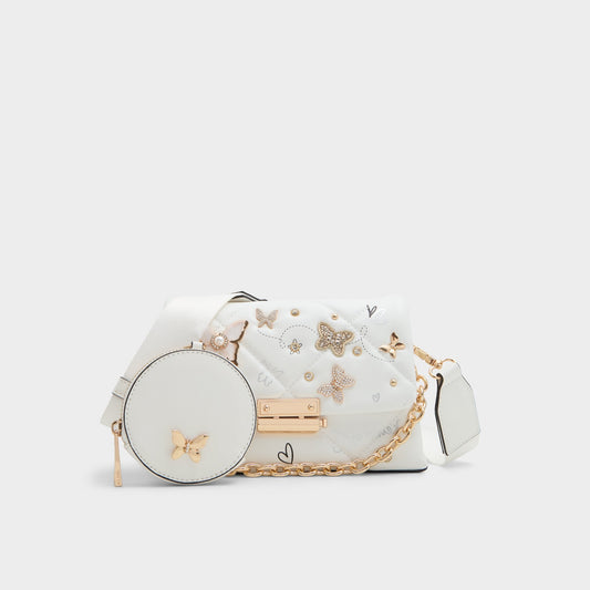 Camberlyyx White Women's Crossbody Bags - Crossbody bag - White