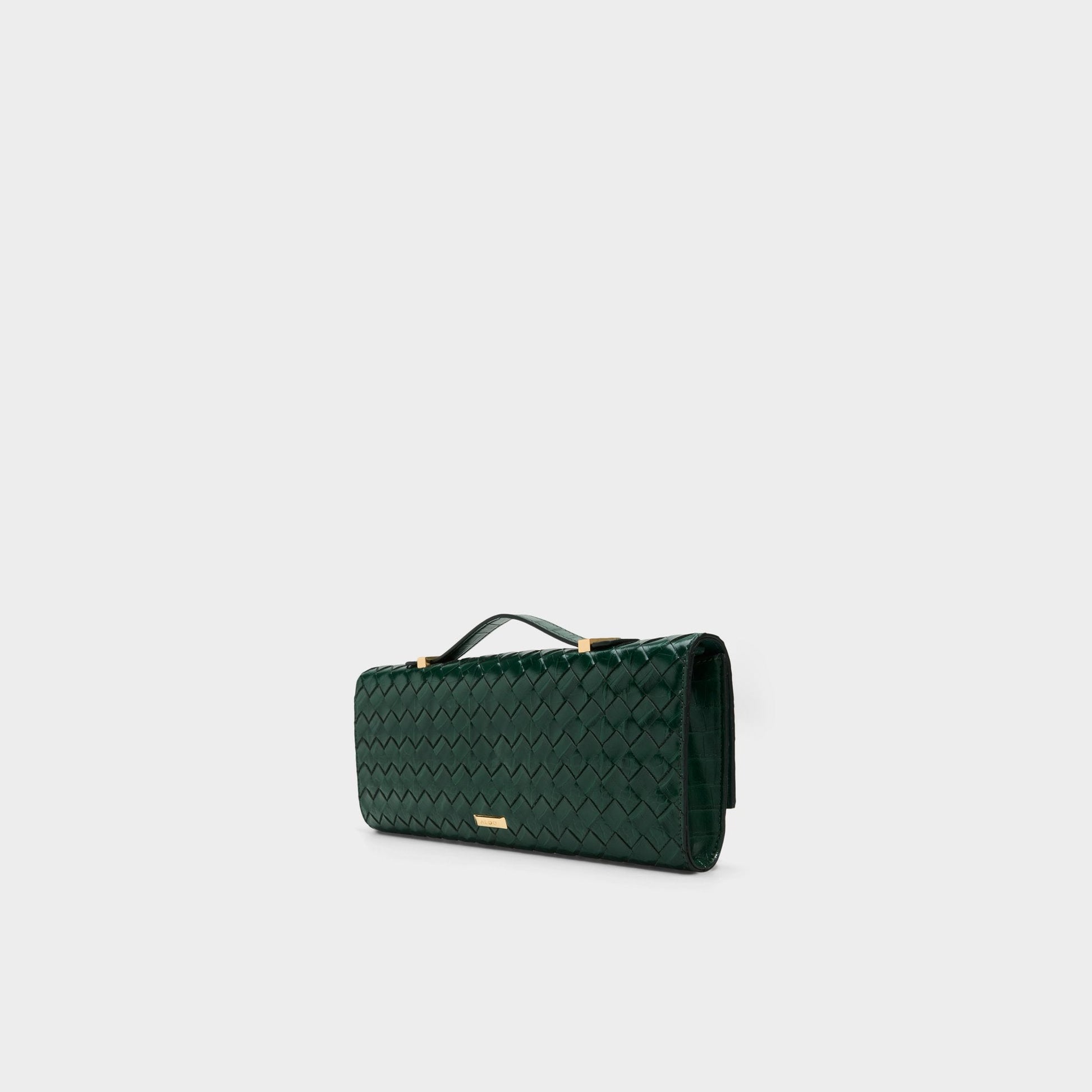 Rouxx in Dark Green - Clutch - Dark green