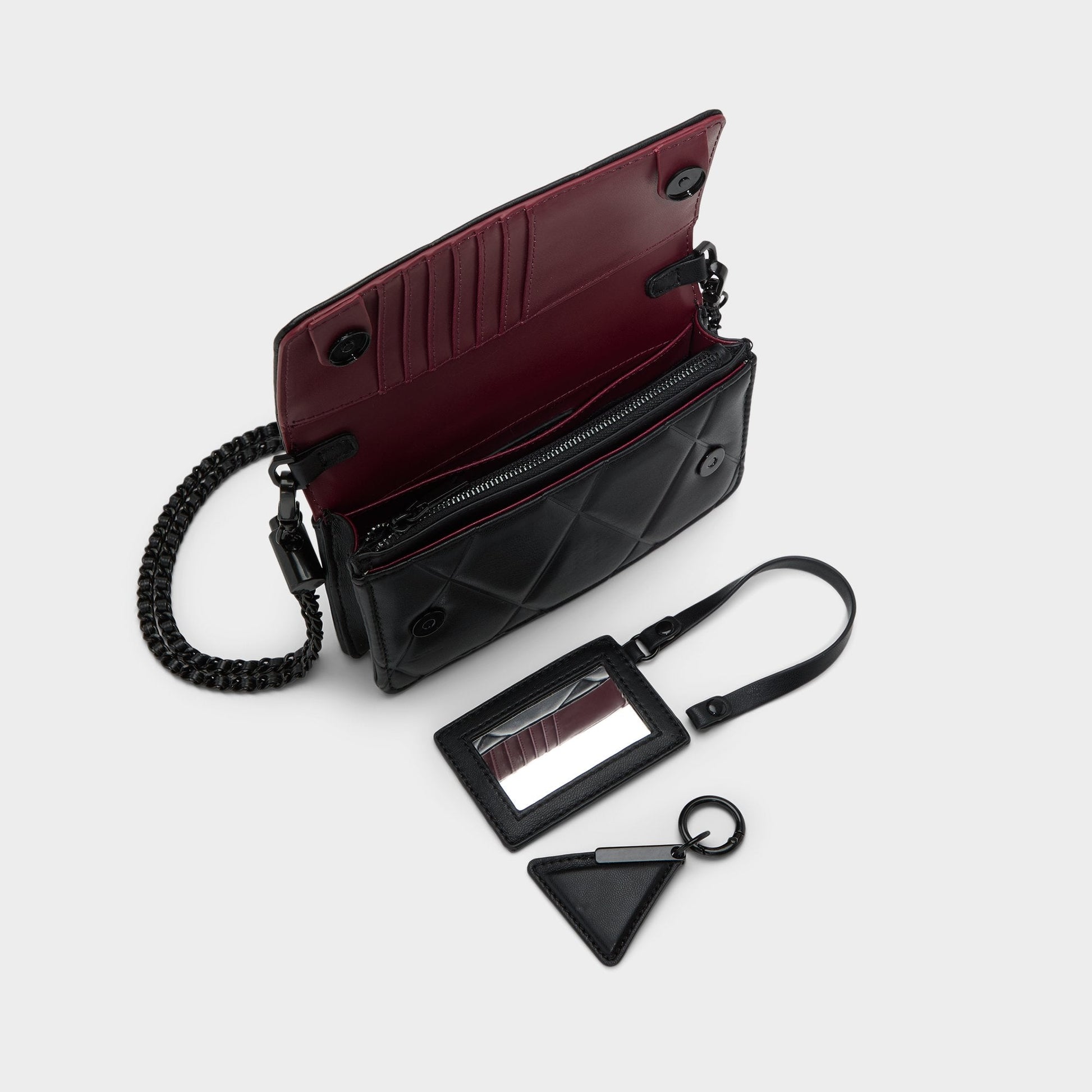 Fititalllx Other Black Women's Crossbody Bags - Wallet - Other Black