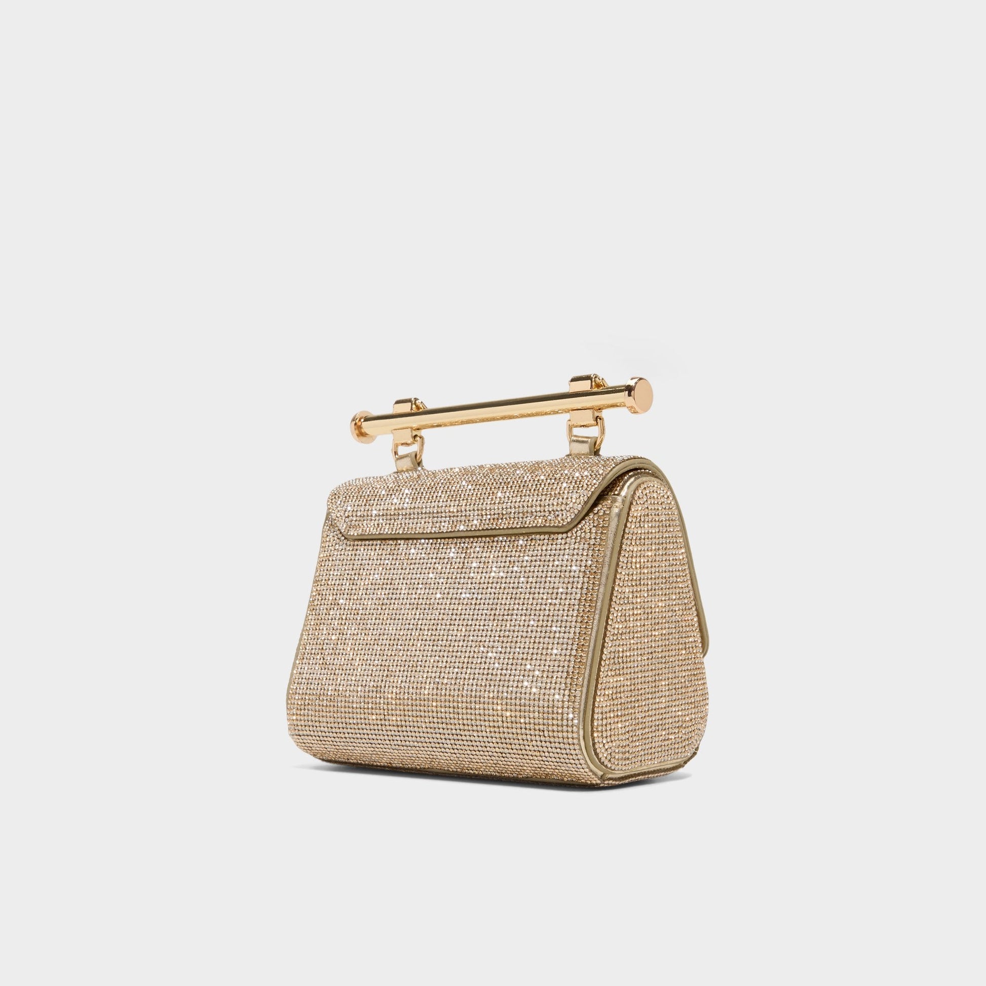 Blingchic Gold Women's Top Handle Bags - Top handle bag - Gold