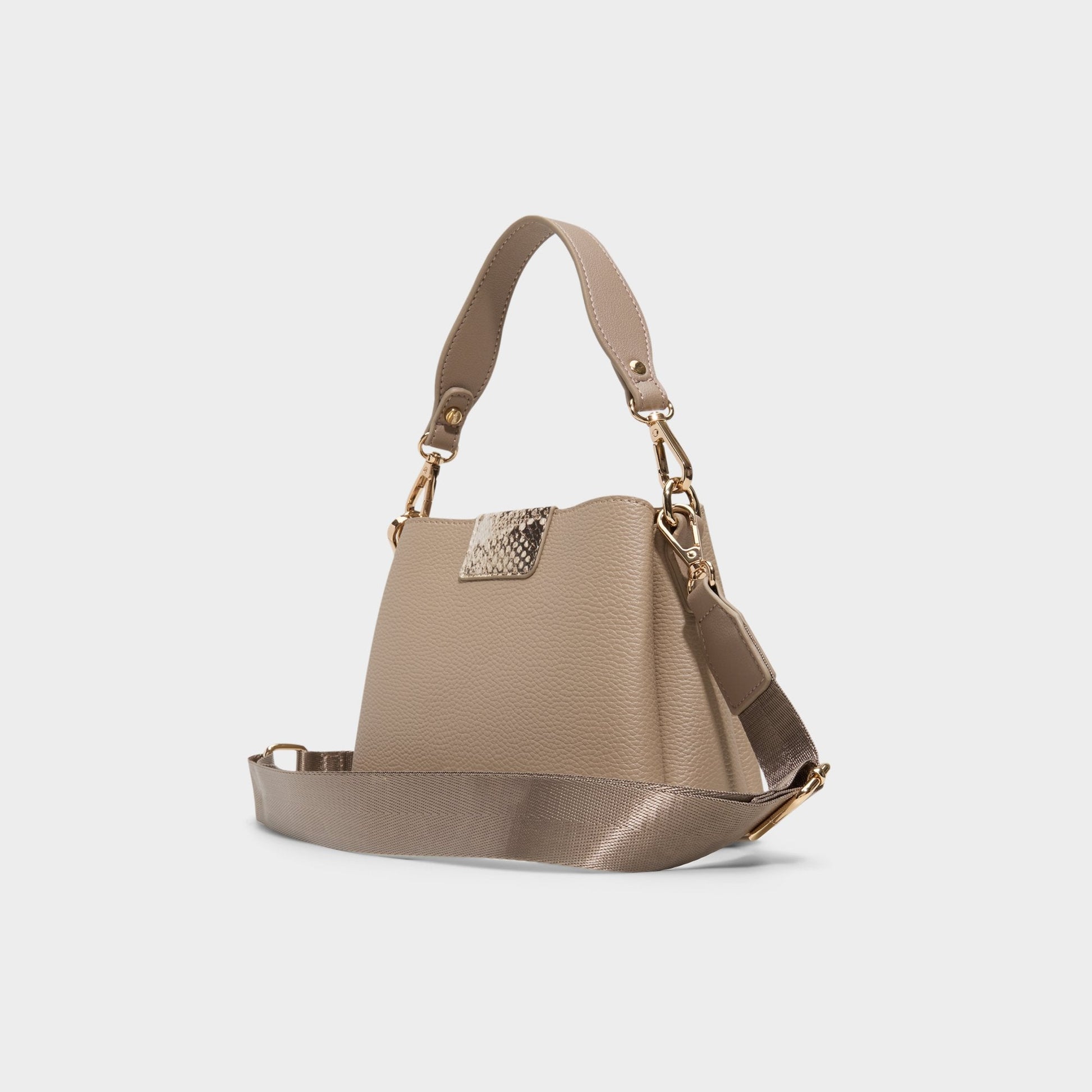 Sloaniee in Taupe - Crossbody bag - Taupe