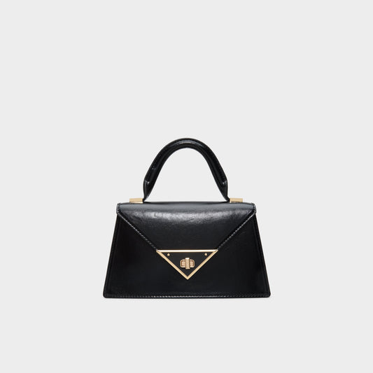 Amileaax in Black - Top handle bag - Black