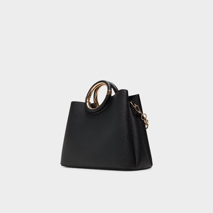 Dovieex Black Women's Top Handle Bags - Satchel bag - Black
