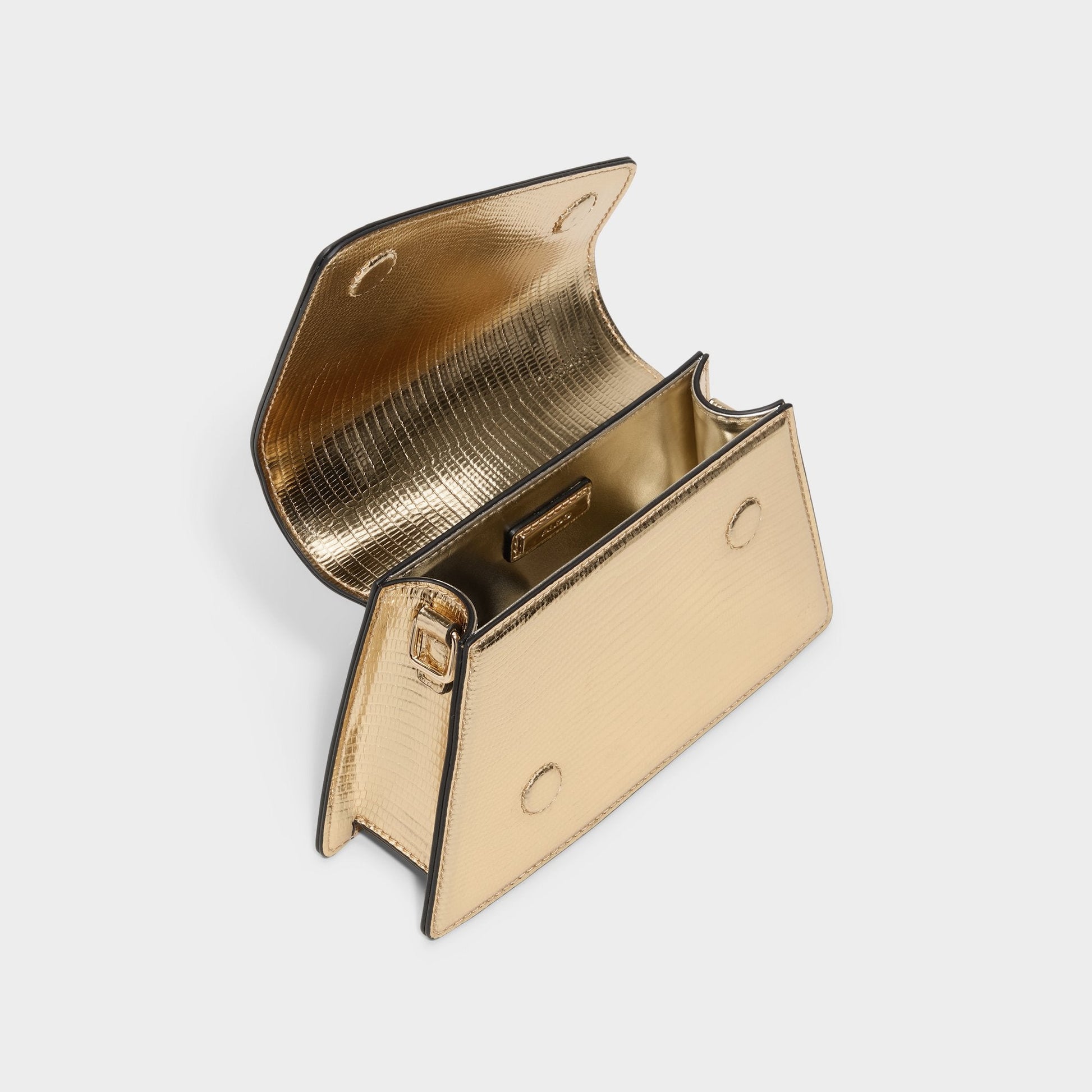 Aellaax Gold Women's Top Handle Bags - Top handle bag - Gold