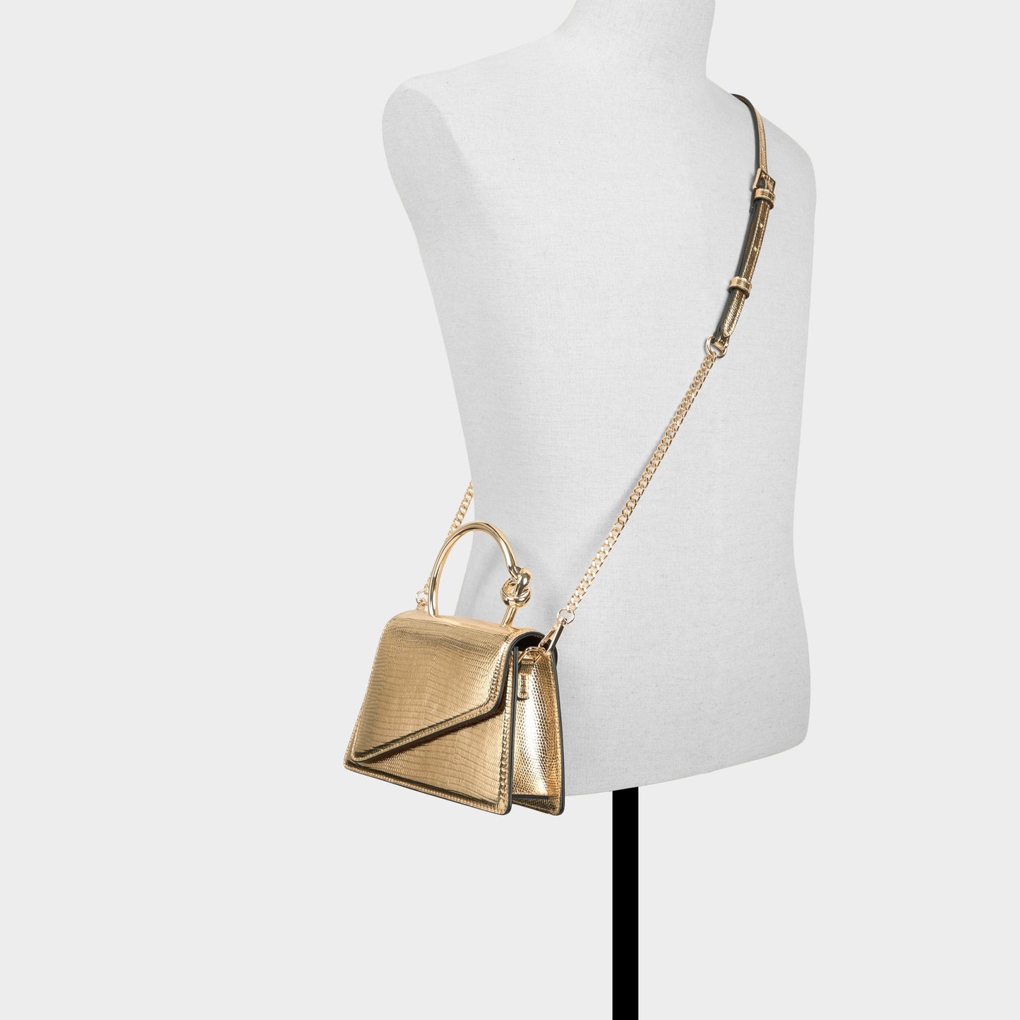 Aellaax Gold Women's Top Handle Bags - Top handle bag - Gold