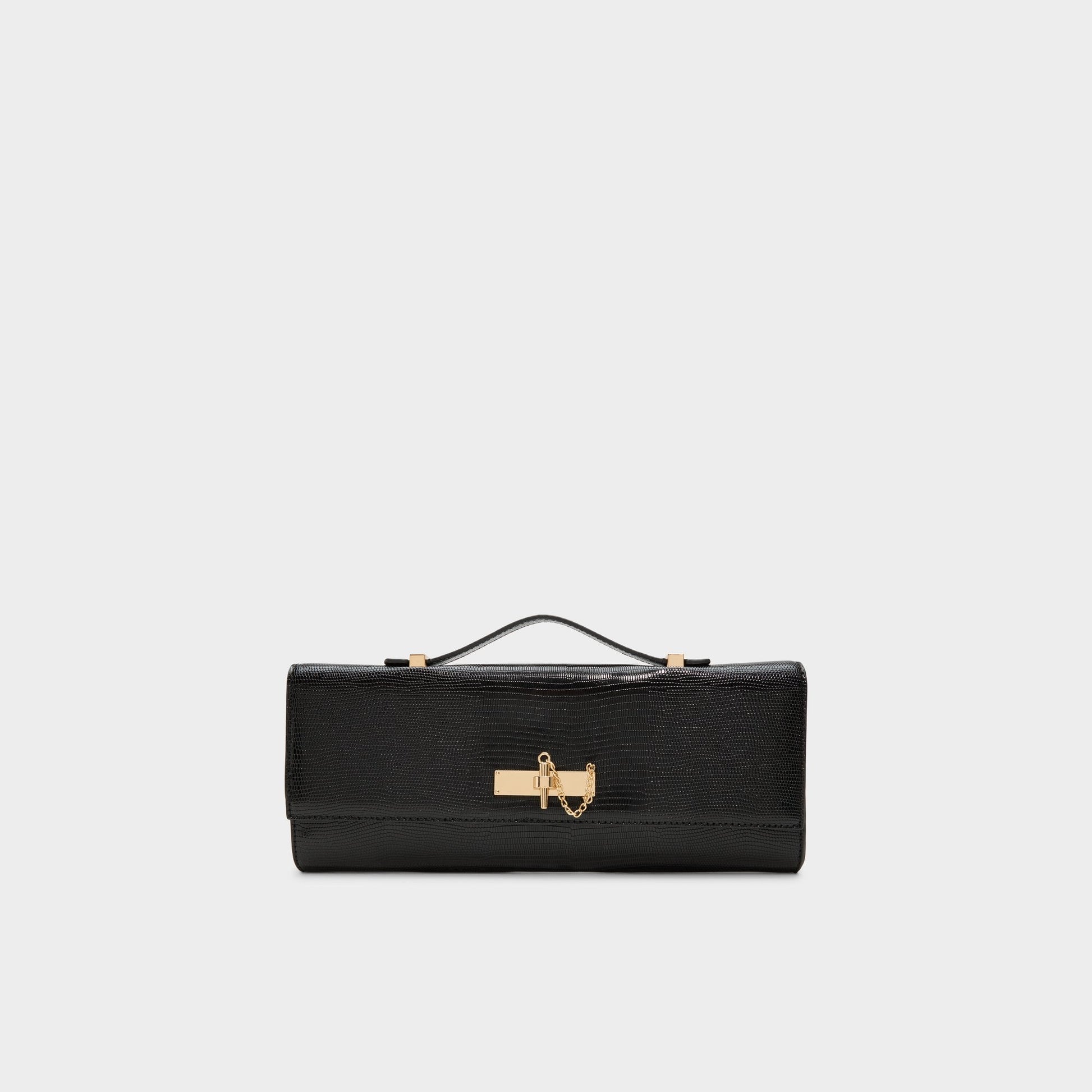 Rouxx in Black - Clutch - Black