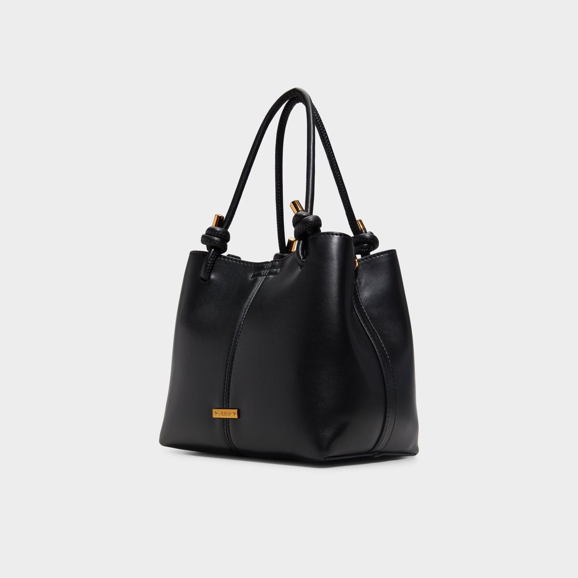 Evielily Black Overflow Women's Shoulder Bags - Satchel bag - Black Overflow