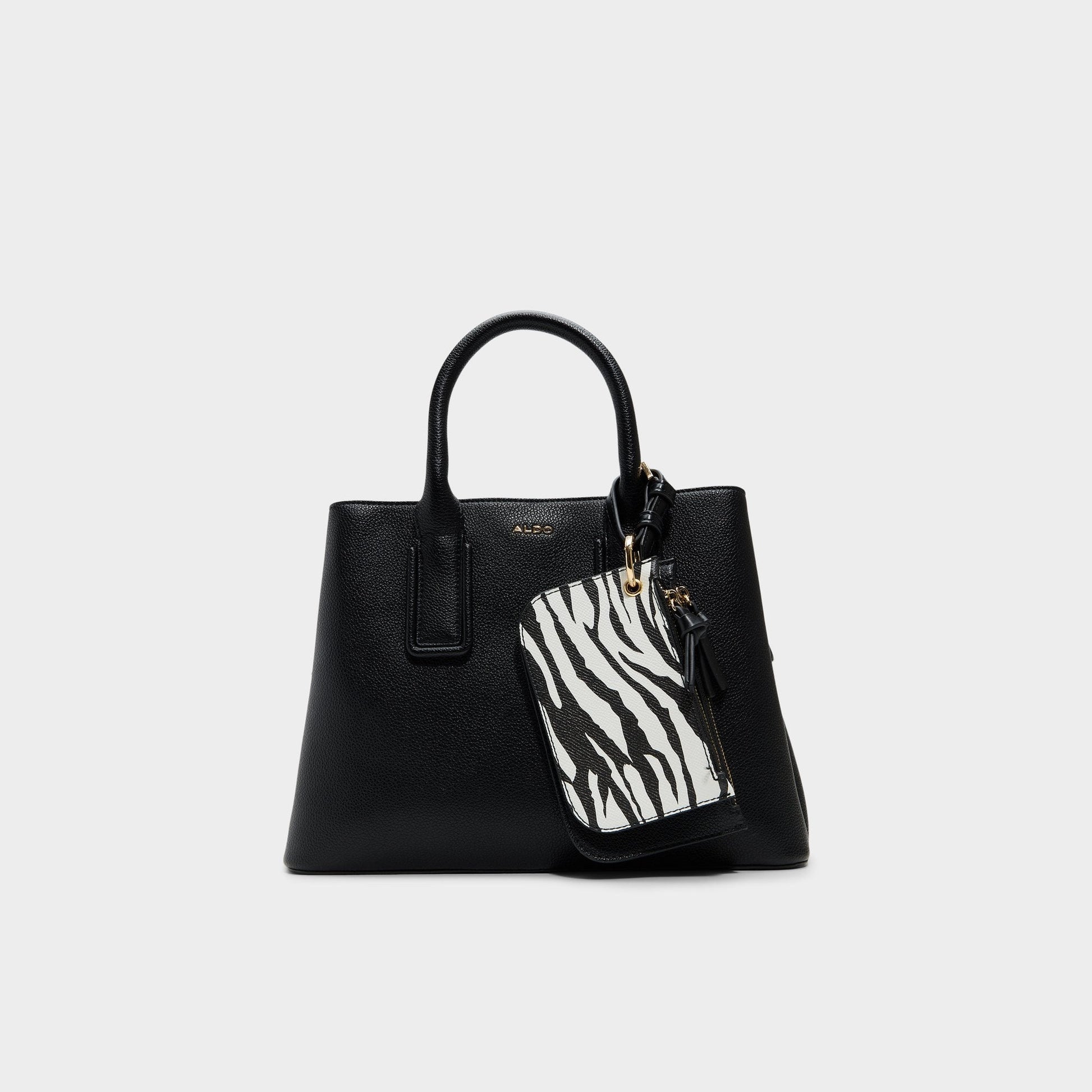 Jeynnaa in Black - Satchel bag - Black