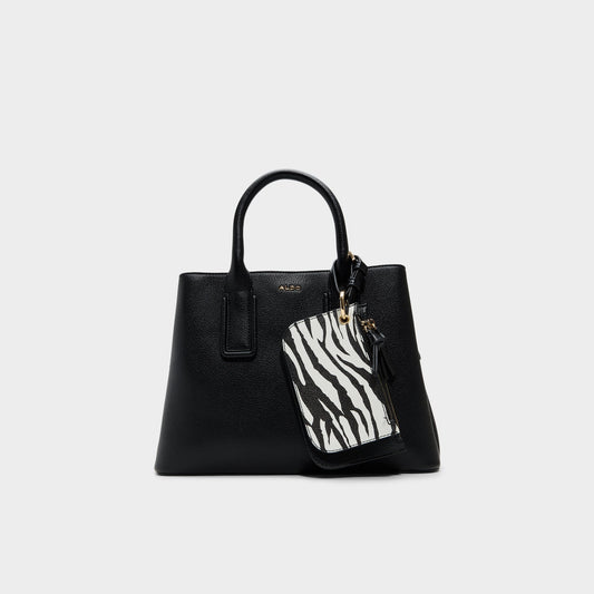 Jeynnaa in Black - Satchel bag - Black