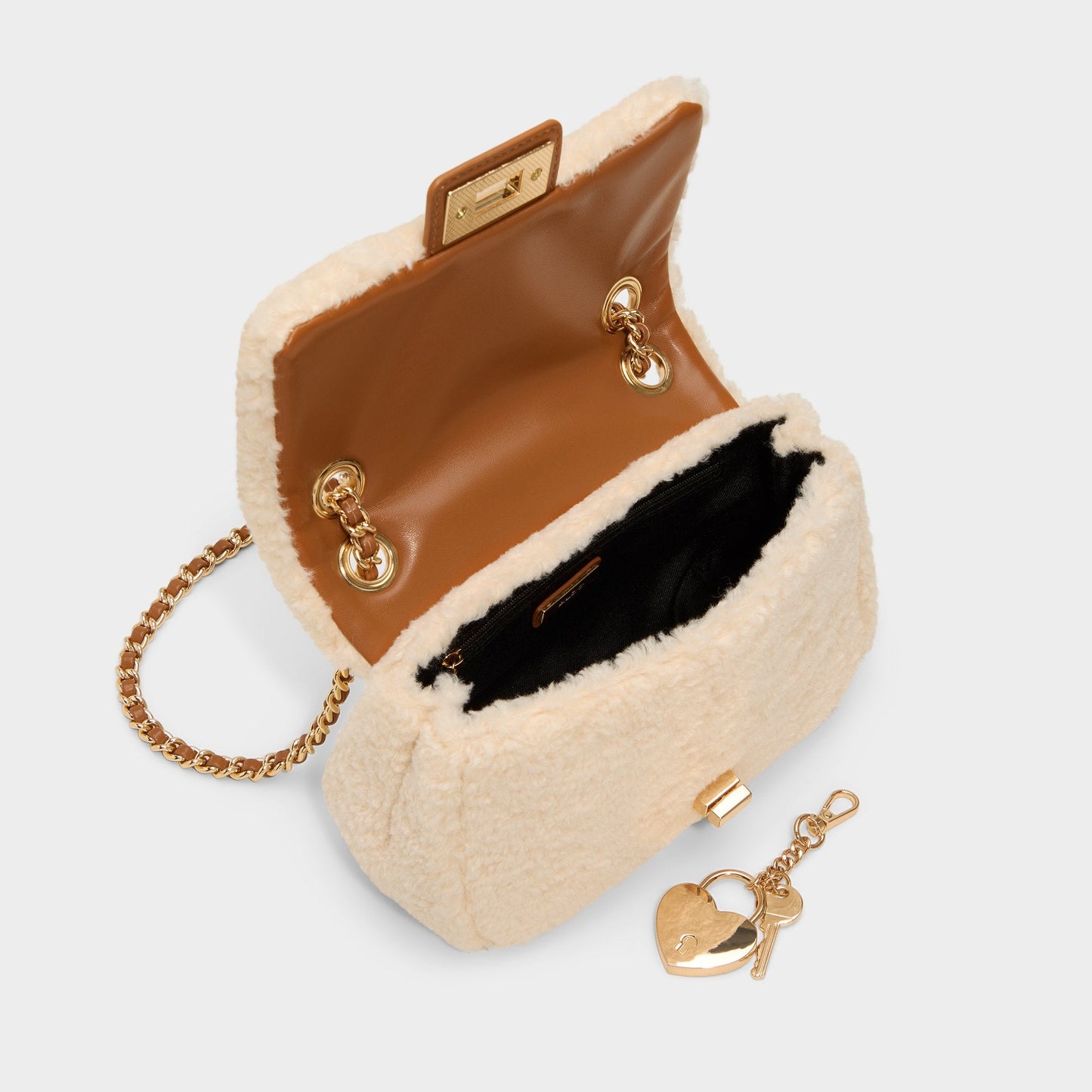 Tinybearr in Light Brown - Crossbody bag - Light brown