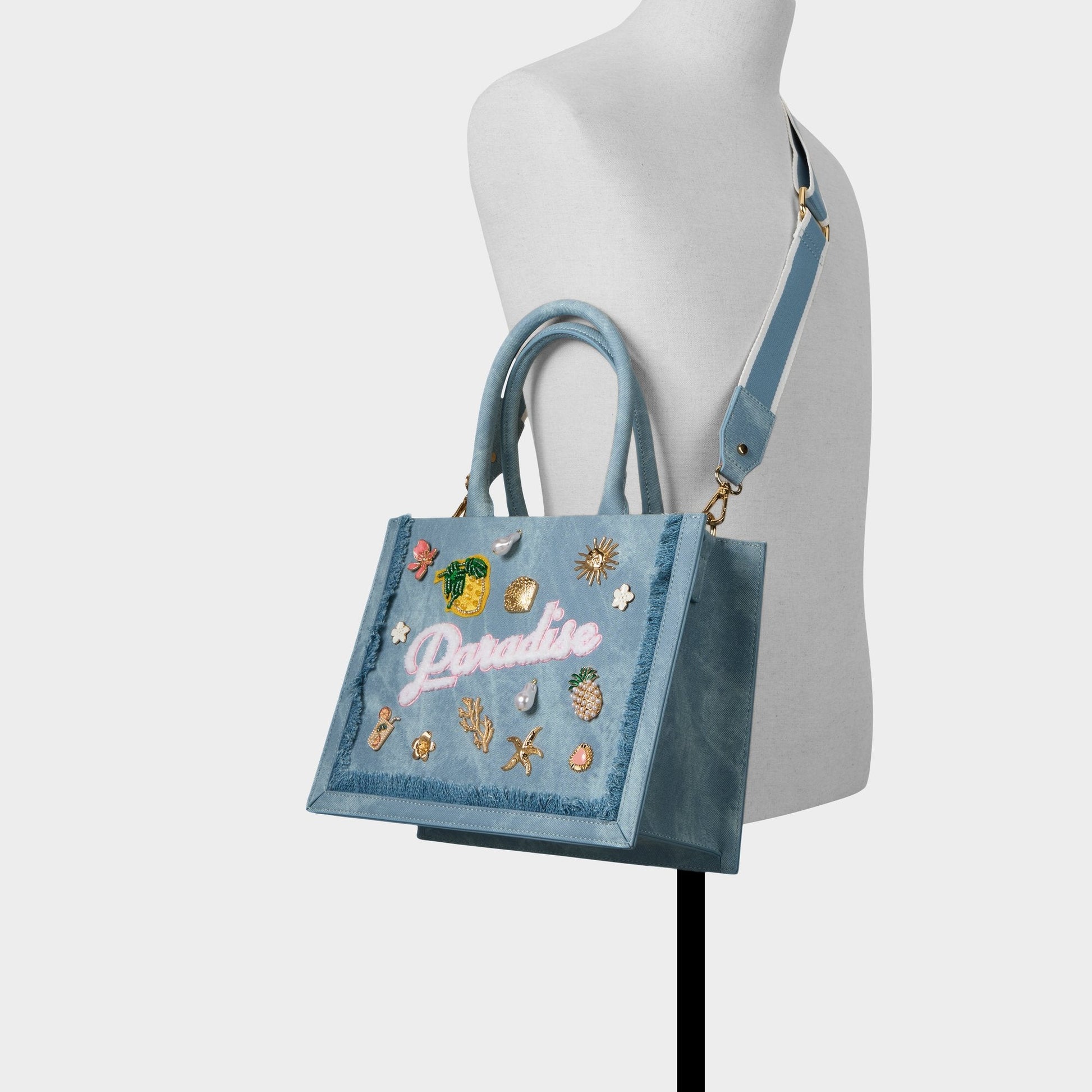 Paradisetotee in Denim - Satchel bag - Denim