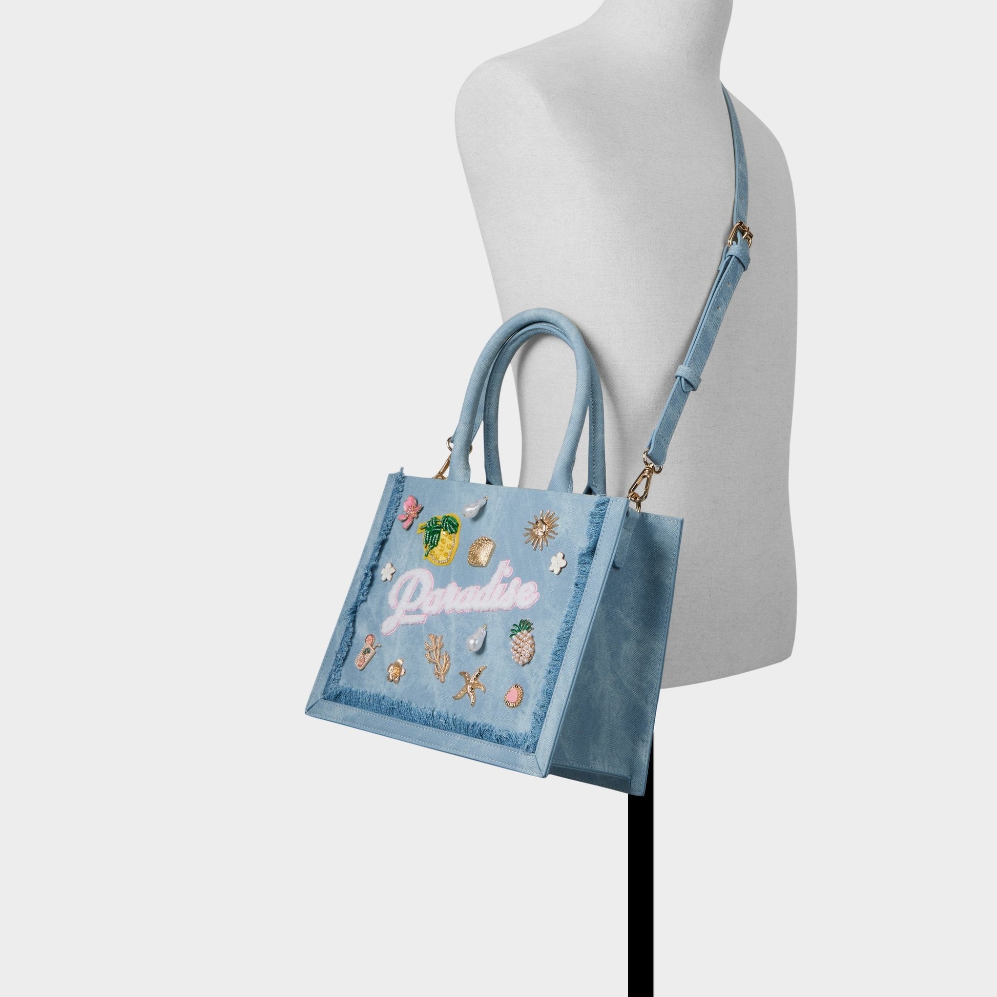 Paradisetotee in Denim - Satchel bag - Denim