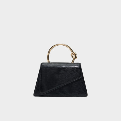 Aellaax Black Women's Top Handle Bags - Top handle bag - Black